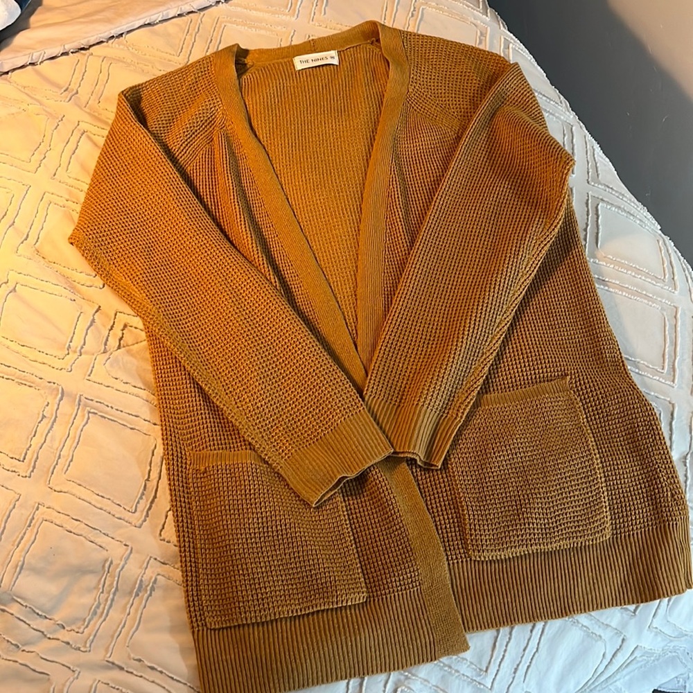 Burnt Orange Cardigan Size M